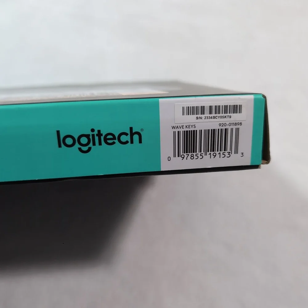 Logitech Wave Keys Wireless Ergonomic Keyboard Graphite YR0096 920-011898 - Picture 6 of 7